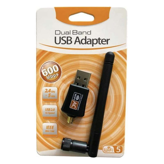 Adaptador Wifi USB Dual Banda.